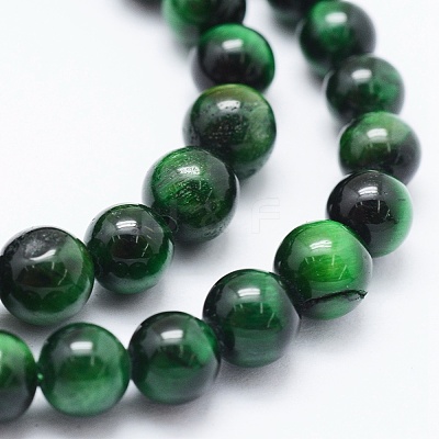 Natural Tiger Eye Beads Strands G-F561-6mm-B01-1