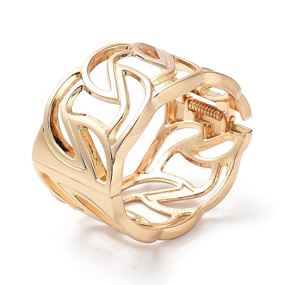 Alloy Wide Hinged Bangles BJEW-C058-03A-G-1
