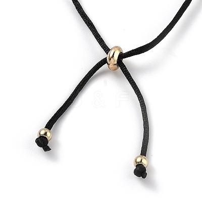 Adjustable Polyester Cord Slider Bracelets LS-BJEW-H540-A08-G-1
