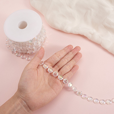 Handmade Plastic Beaded Chains CHC-CJ0001-55-1