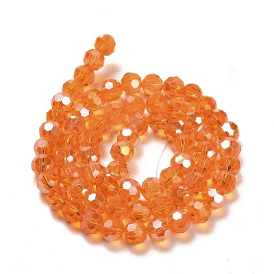 Transparent Glass Beads EGLA-A035-T8mm-B05-1