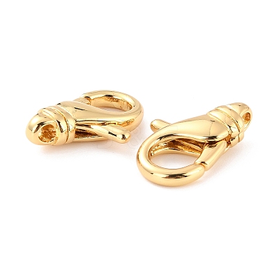 Brass Lobster Claw Clasps LS-KK-D065-03G-1