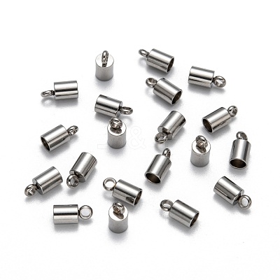 Tarnish Resistant 304 Stainless Steel Cord Ends STAS-M242-12-1