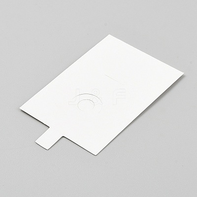 Paper Keychain Display Cards CDIS-WH20001-08B-1