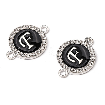 Alloy Enamel Links Connectors ENAM-TAC0003-01S-02F-1