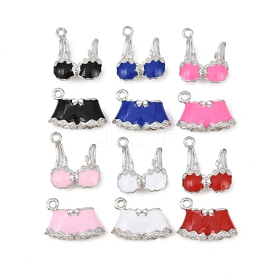 Alloy Enamel Pendants FIND-B062-15P-1