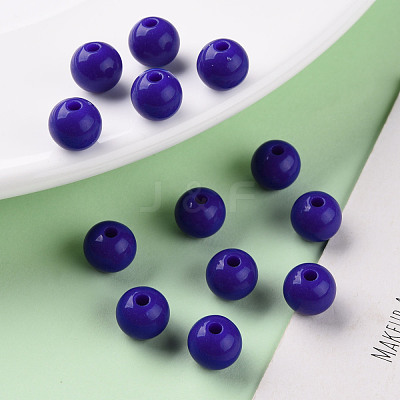 Opaque Acrylic Beads MACR-S370-C8mm-A36-1