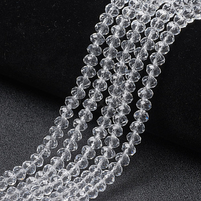 Glass Beads Strands X-EGLA-A034-T4mm-D19-1