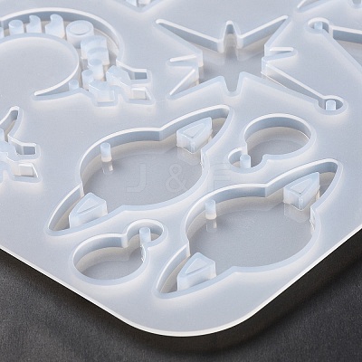 DIY Astronomical Pendant Silicone Molds DIY-F134-07-1