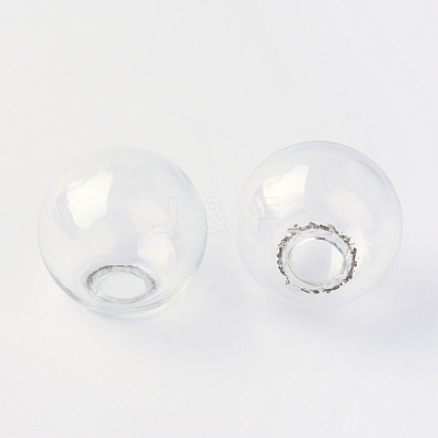 Round Mechanized One Hole Blown Glass Globe Ball Bottles LS-X-BLOW-R001-16mm-1