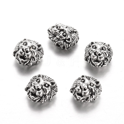 Tibetan Style Alloy Beads PALLOY-E422-01AS-1