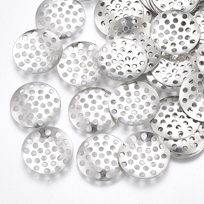 Iron Finger Ring/Brooch Sieve Findings X-IFIN-T007-46P-NF-1