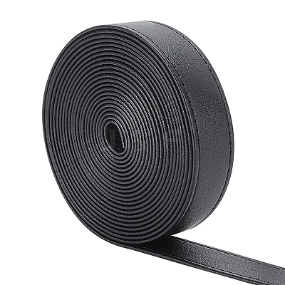 4M Flat Imitation Leather Cord LC-WH0011-03B-01-1