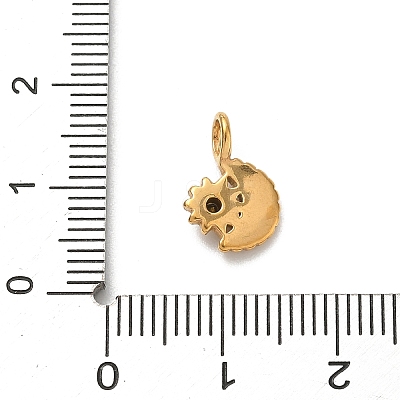 304 Stainless Steel Pendants STAS-H243-07B-G-1