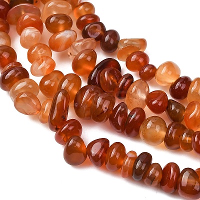 Natural Red Agate Beads Strands G-L655-A01-01B-1