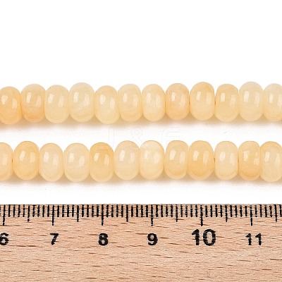Natural Yellow Jade Beads Strands X-G-T138-74B-1