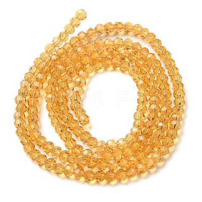 Transparent Glass Beads Strands EGLA-A035-T3mm-D04-1