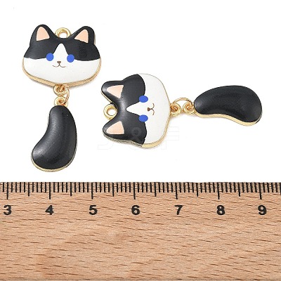 Printed Alloy Pendants ENAM-K076-45G-03-1