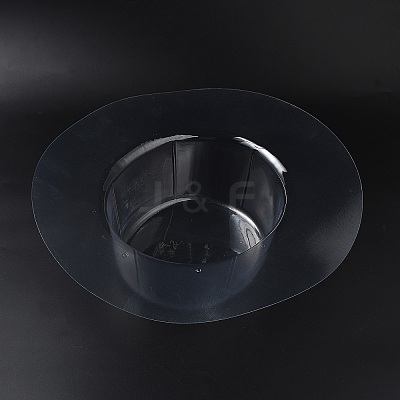 Plastic Fascinator Hat Base AJEW-WH0314-578C-1