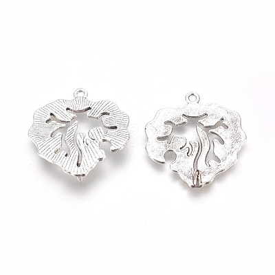 Tibetan Alloy Pendants EA11898Y-NF-1