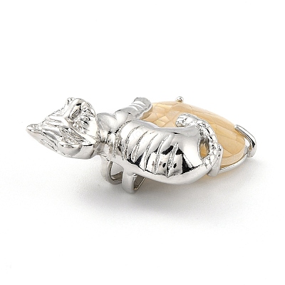 Shell Pendants KK-C232-01D-P-RS-1