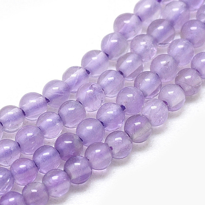 Natural Amethyst Beads Strands G-S266-2mm-17-1