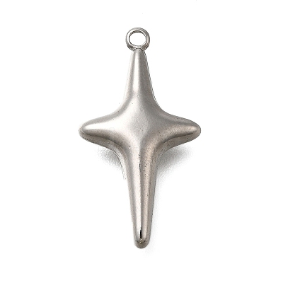304 Stainless Steel Pendants STAS-C119-22P-1
