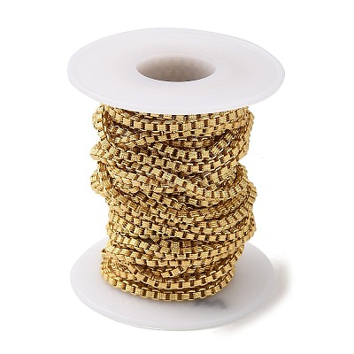 Rack Plating Brass Chains CHC-H107-01G-1