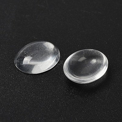 Natural Quartz Crystal Cabochons G-G290-06A-1