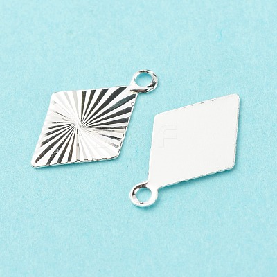 Brass Charms KK-F831-026S-RS-1