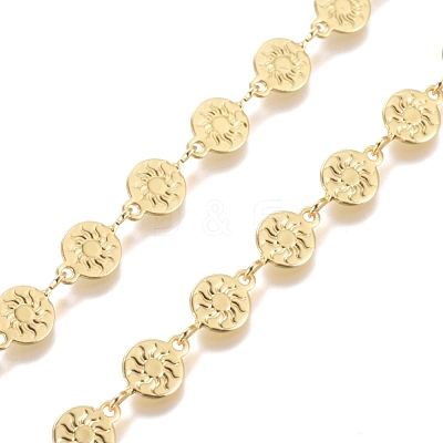 Brass Handmade Link Chains CHC-G006-11G-1