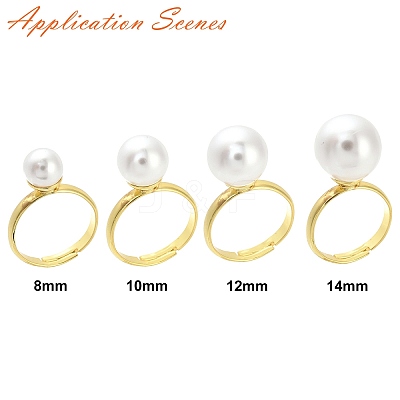 Brass Adjustable Ring Settings KK-A272-01B-G-1