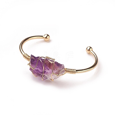 Long-Lasting Plated Brass Cuff Bangles BJEW-F394-A03-1