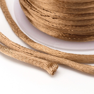 Nylon Satin Rattail Cords NWIR-L006-1mm-21-1