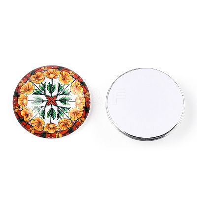 Glass Cabochons GGLA-T004-10-33-1