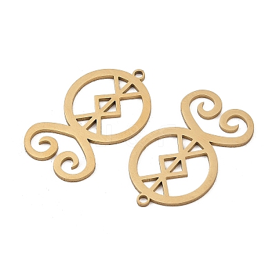 201 Stainless Steel Pendants STAS-I364-16G-1