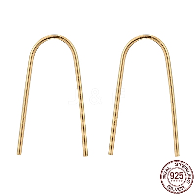 925 Sterling Silver Earring Hooks STER-G014-01G-1