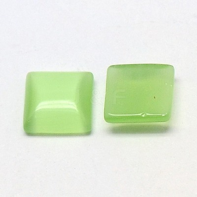 Cat Eye Cabochons CE-J006-12x12mm-25-1