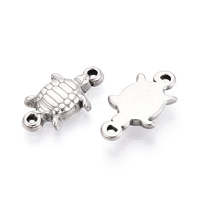 304 Stainless Steel Connector Charms STAS-T065-40P-1