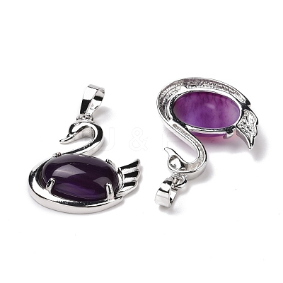 Natural & Synthetic Gemstone Pendants G-M385-04P-1