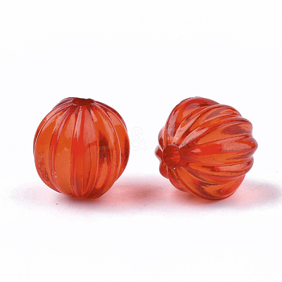 Transparency Acrylic Corrugated Beads X-TACR-Q266-01-1