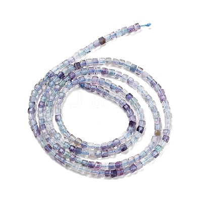 Natural Colorful Fluorite Beads Strands G-H042-B06-01-1