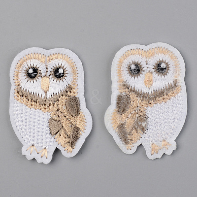 Computerized Embroidery Cloth Iron on/Sew on Patches DIY-S040-033-1