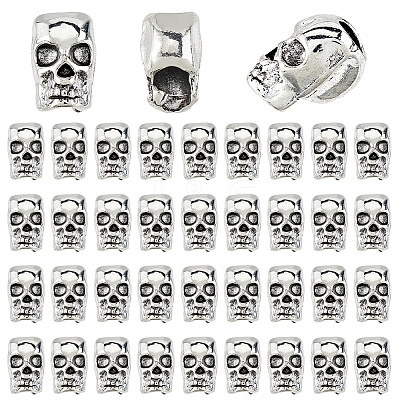 100Pcs Alloy European Beads FIND-FH0011-86-1