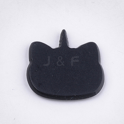 Plastic Kitten Cabochons LS-KY-T010-08-1