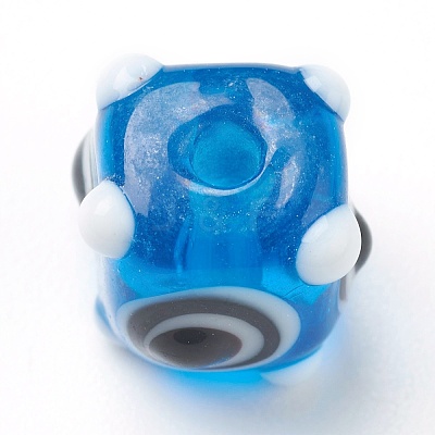 Handmade Bumpy Lampwork Beads LAMP-J092-03A-1