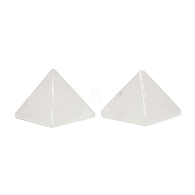 Natural Quartz Crystal Orgonite Pyramid Display Decorations G-C186-07N-1