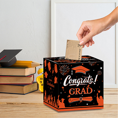 1Pc Graduation Party Paper Voting Decorative Boxes CBOX-SP0001-06B-1