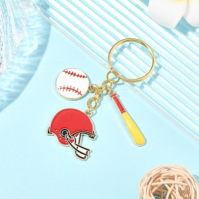 Alloy Enamel Keychain KEYC-FS00030-01-1