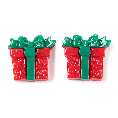 Christmas Decorations Theme Opaque Resin Decoden Cabochons RESI-Z026-01A-1